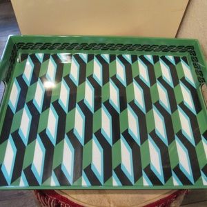 new DVF Target Melamine Tray Arrowhead